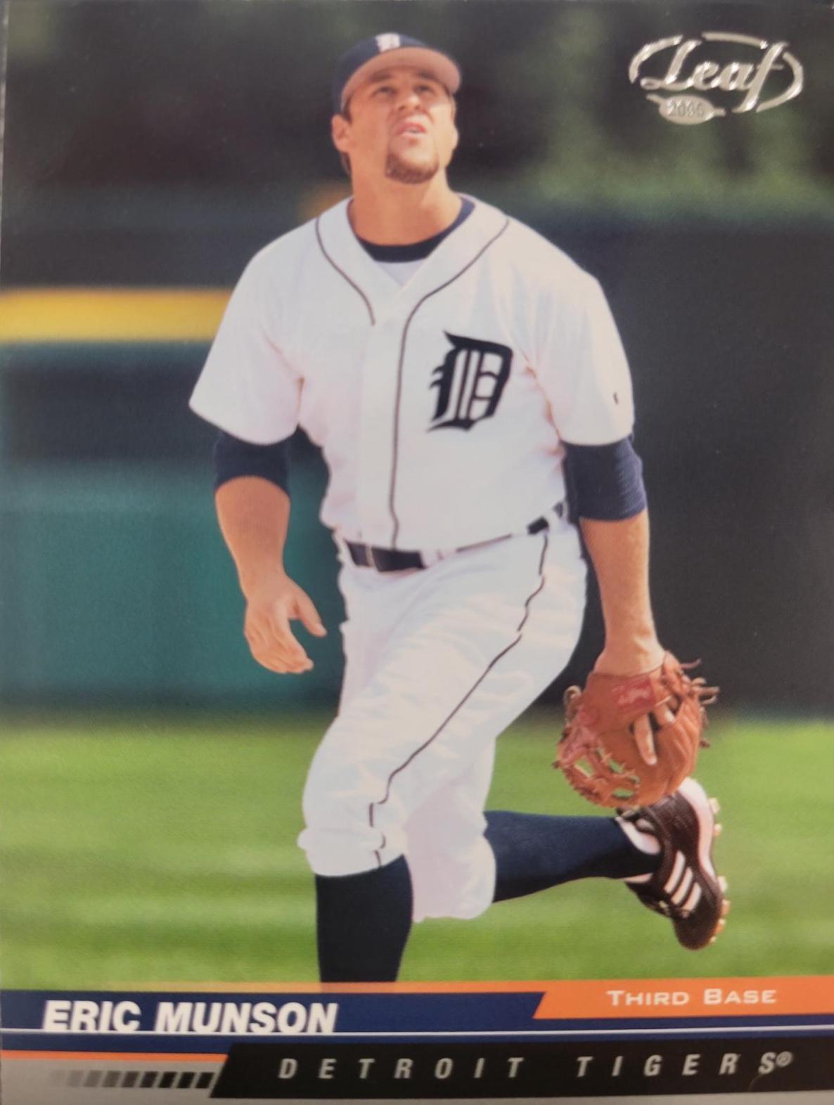 Eric Munson #72 Baseball Cards 2005 Leaf