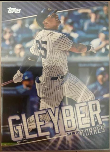 Gleyber Torres #GT-17 2019 Topps Baseball Gleyber Torres Star Player Highlights