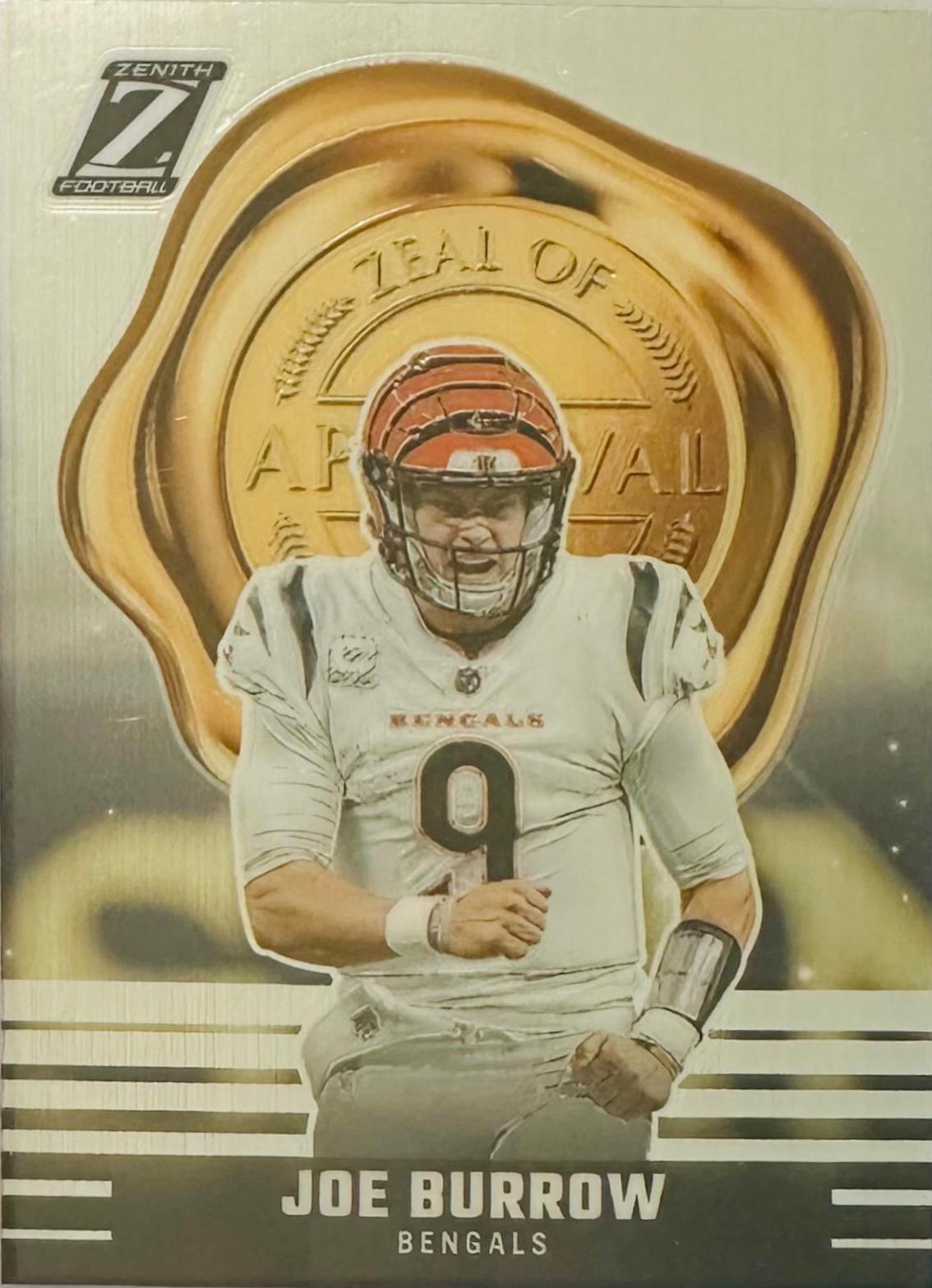 Joe Burrow #6 Football Cards 2023 Panini Zenith Zeal of Approval