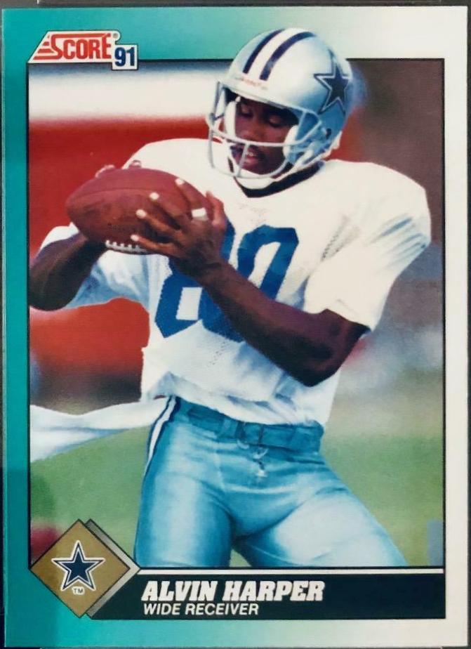 Alvin Harper #71T Football Cards 1991 Score Supplemental