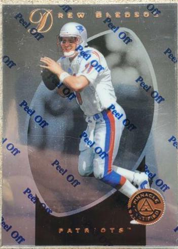 Drew Bledsoe #7 Football Cards 1997 Pinnacle Certified
