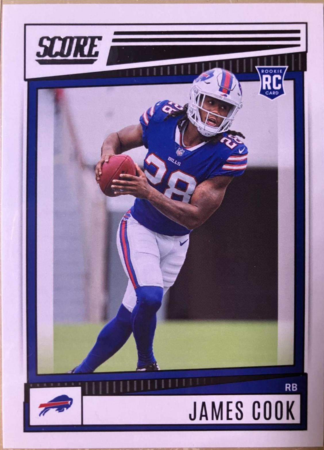 James Cook #334 Football Cards 2022 Panini Score