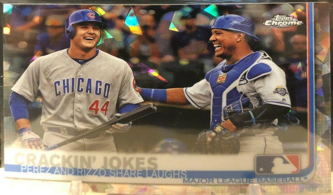 Crackin' Jokes #12 Baseball Cards 2019 Topps Chrome Sapphire