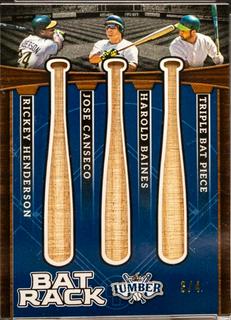 Rickey Henderson / Jose Canseco / Harold Baines
