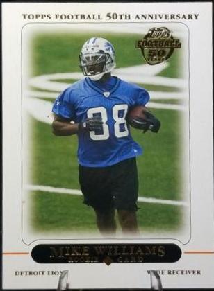 Mike Williams [50th Anniversary Rookie] #439