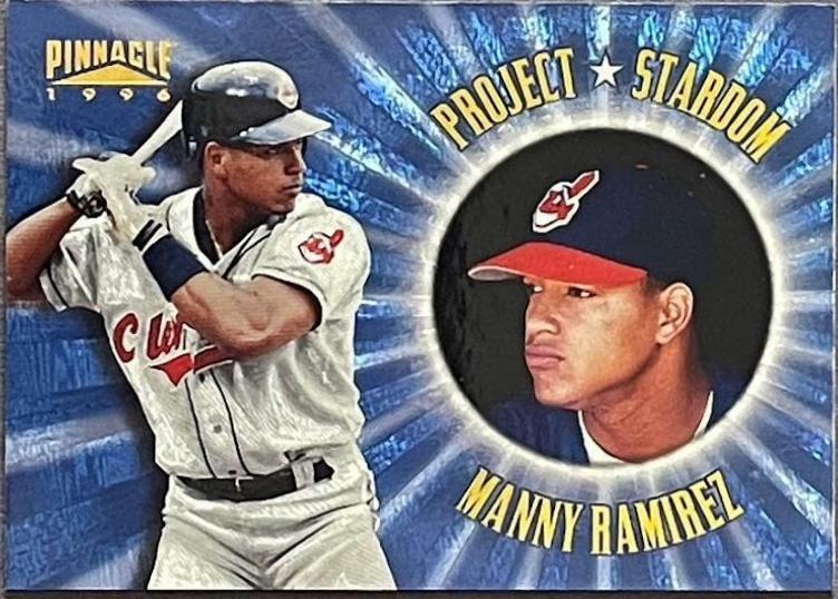 Manny Ramirez #14 Baseball Cards 1996 Pinnacle Project Stardom