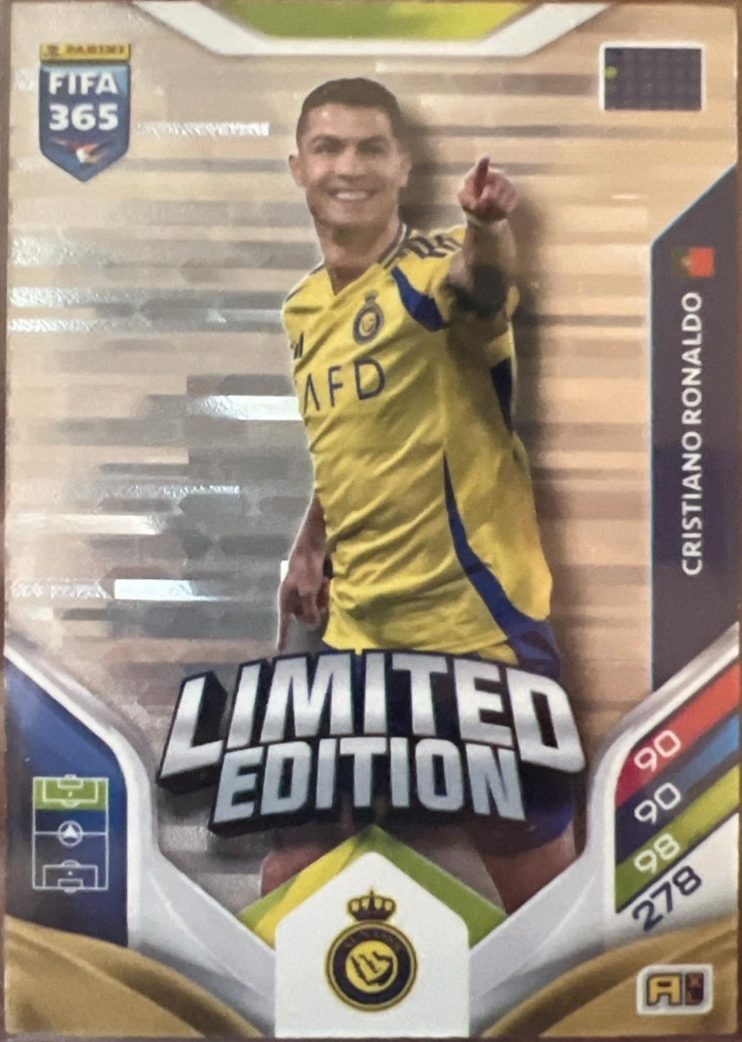 panini adrenalyn limited edition cards Kylian Mbappe Limited Edition Card AXL main image 1