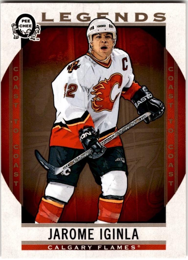 Jarome Iginla #203 2018 O Pee Chee Coast To Coast Hockey