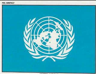 UNITED NATIONS STICKER