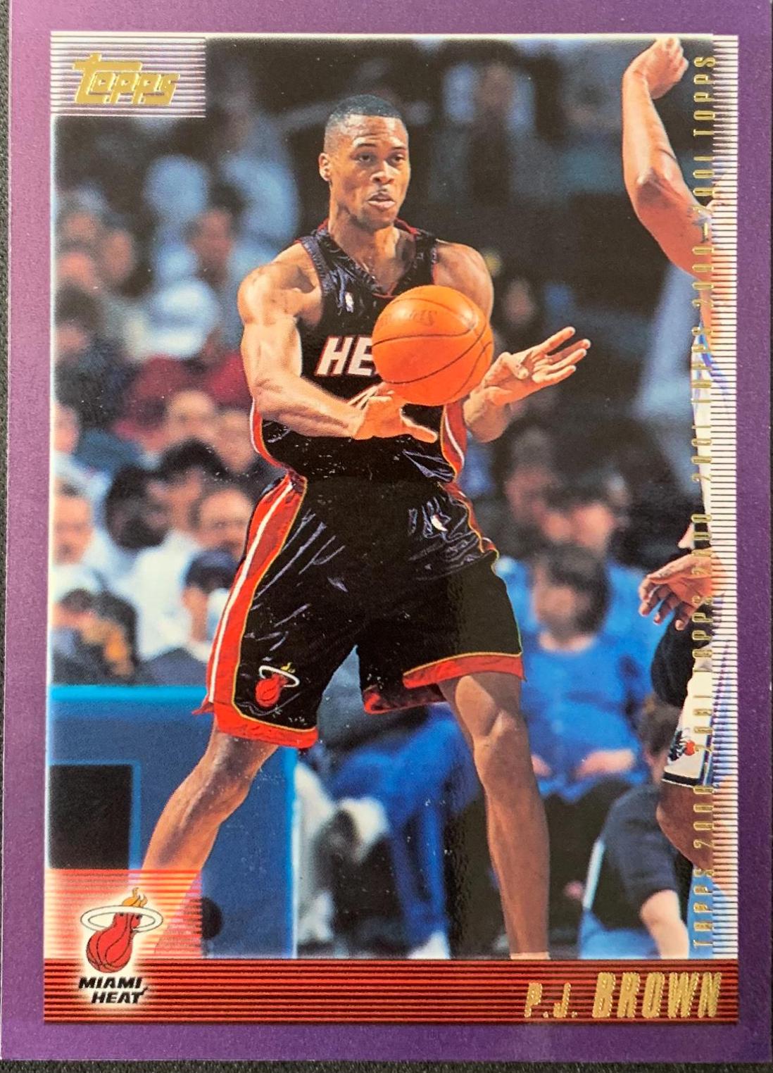 P.J. Brown #32 Basketball Cards 2000 Topps
