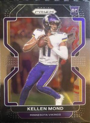 Kellen Mond #PB-17 Football Cards 2021 Panini Chronicles Prizm Black