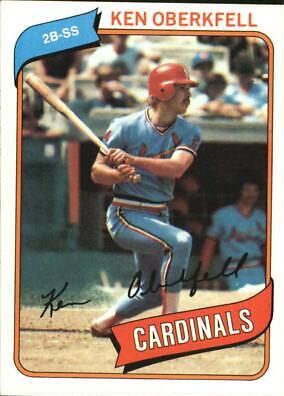 Ken Oberkfell #701 Baseball Cards 1980 Topps