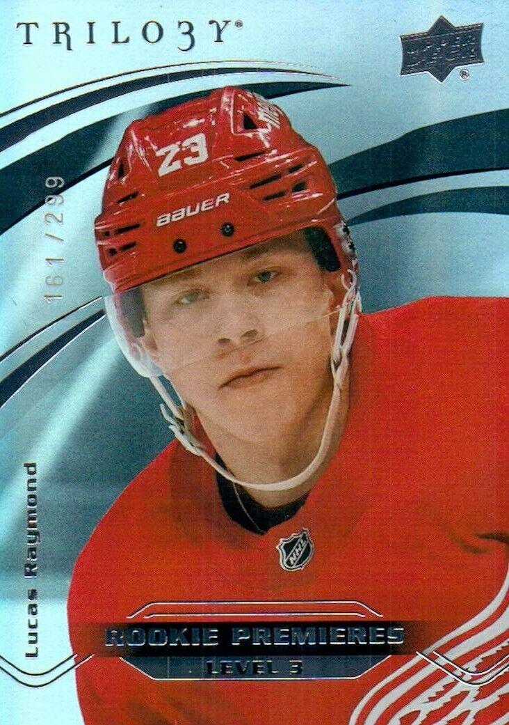 Lucas Raymond #85 Hockey Cards 2021 Upper Deck Trilogy