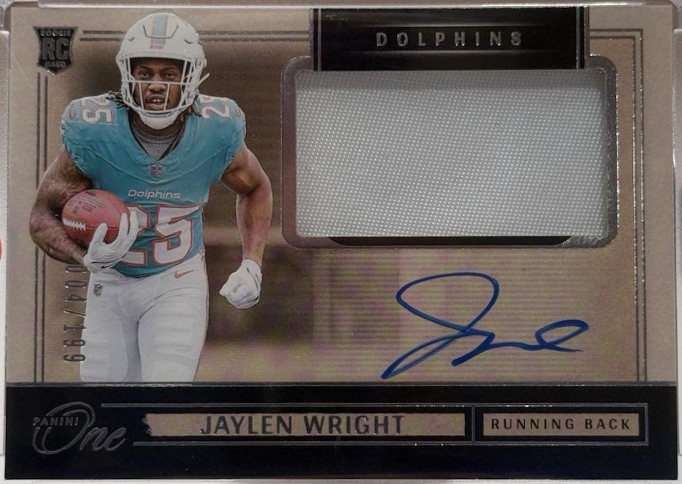 Jaylen Wright #28 2024 Panini One Football
