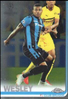 Wesley #21 2018 Topps Chrome UEFA Champions League