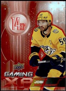 Roman Josi #GXP-15 Hockey Cards 2024 Upper Deck Gaming XP