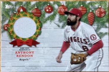 Anthony Rendon #WRC-ARE Baseball Cards 2022 Topps Holiday Relics