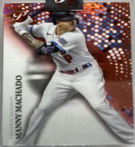Manny Machado [Encased Red Refractor] #267