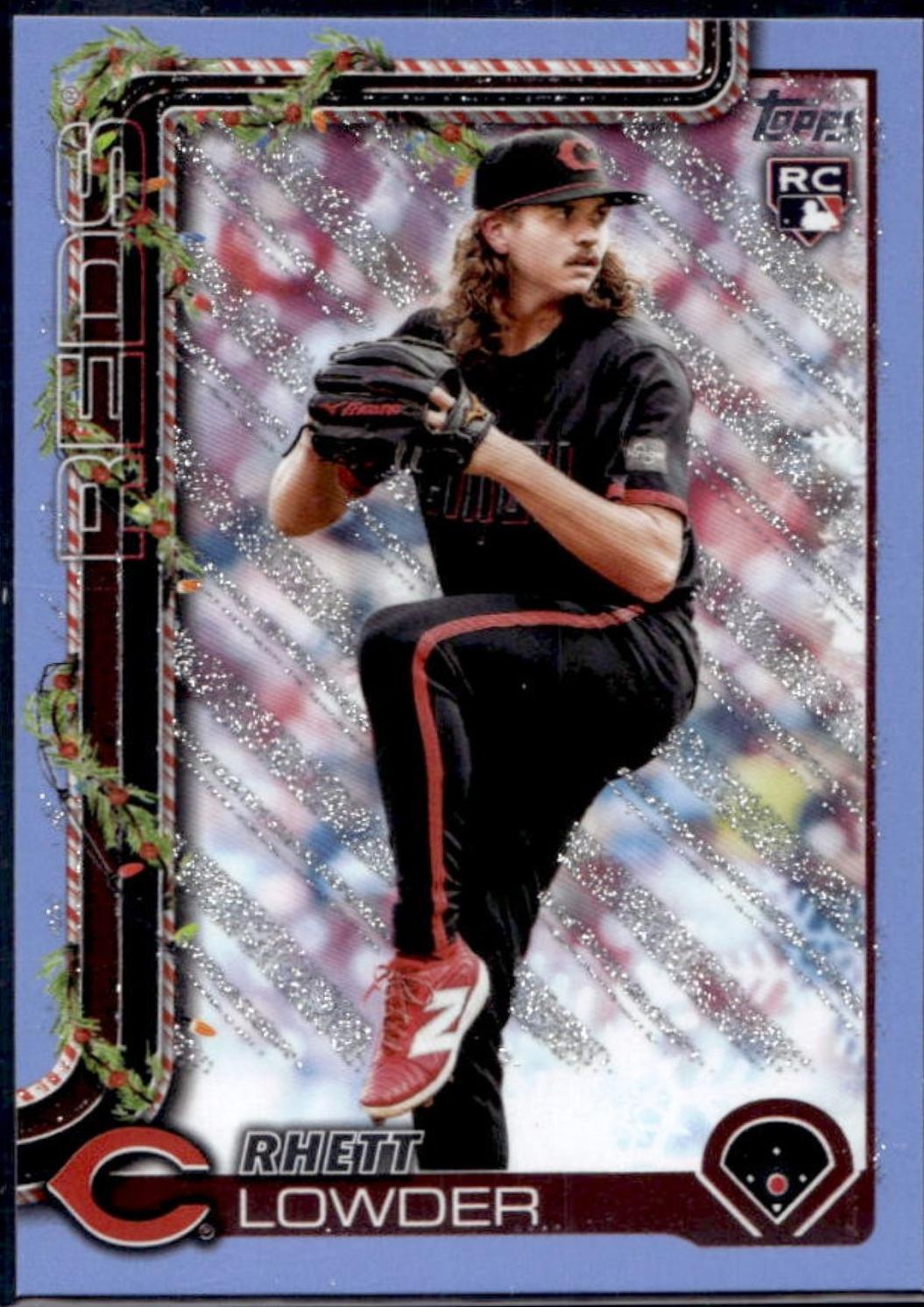 Rhett Lowder [Light Blue White Glitter] #H104 Prices | 2025 Topps ...