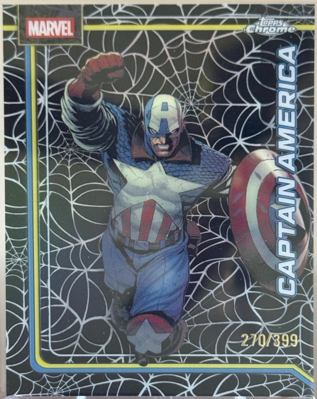 Captain America Spider-Web Refractor