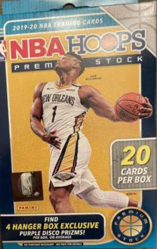 Hanger Box Basketball Cards 2019 Panini Hoops Premium Stock