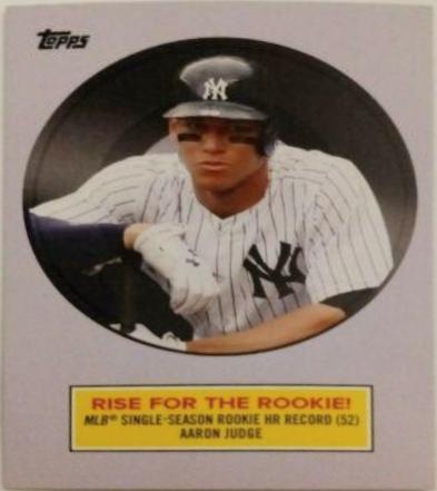 Aaron Judge #7 Baseball Cards 2018 Topps Throwback Thursday