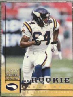 Randy Moss #199 Football Cards 1998 Leaf Rookies & Stars