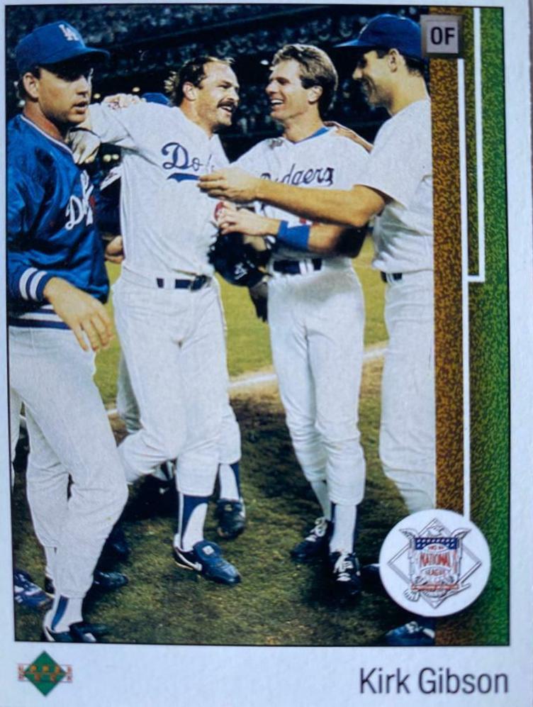 Kirk Gibson #662 Baseball Cards 1989 Upper Deck