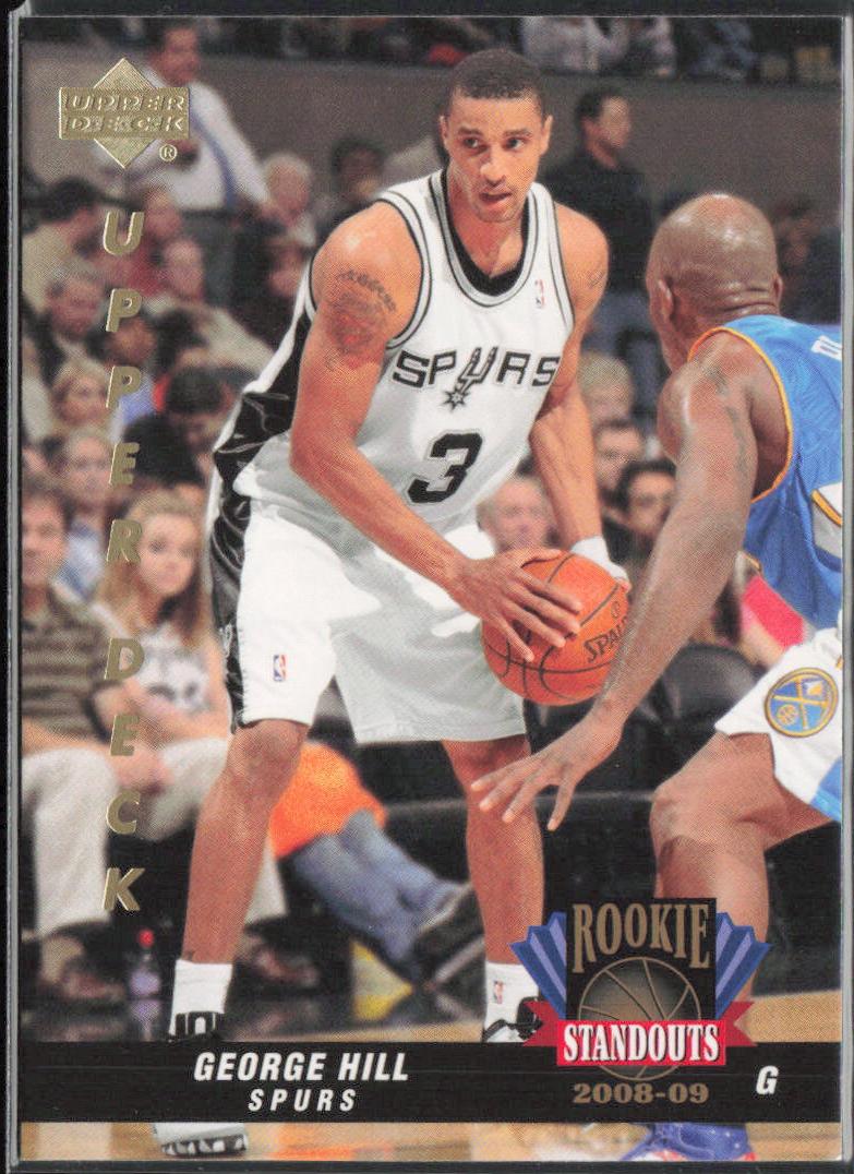 George Hill #RS-45 Basketball Cards 2008 Upper Deck Lineage Rookie Standouts