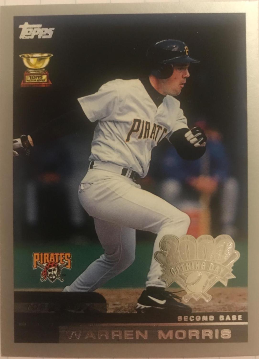 Warren Morris #19 Baseball Cards 2000 Topps Opening Day