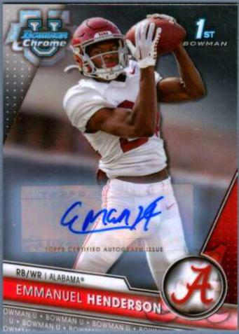Emmanuel Henderson [Autograph] #38