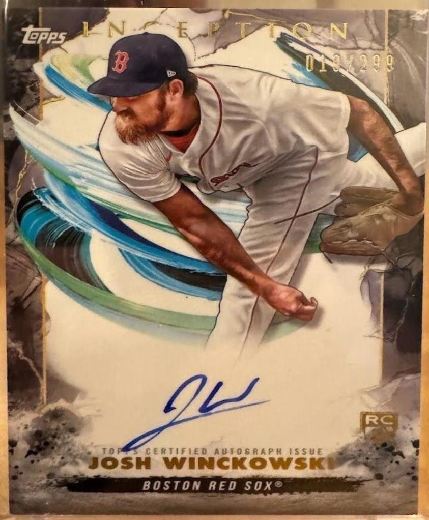 Josh Winckowski #BRES-JW Baseball Cards 2023 Topps Inception Rookie and Emerging Stars Autographs