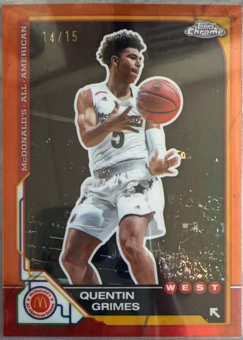 Quentin Grimes [Orange Refractor] #90