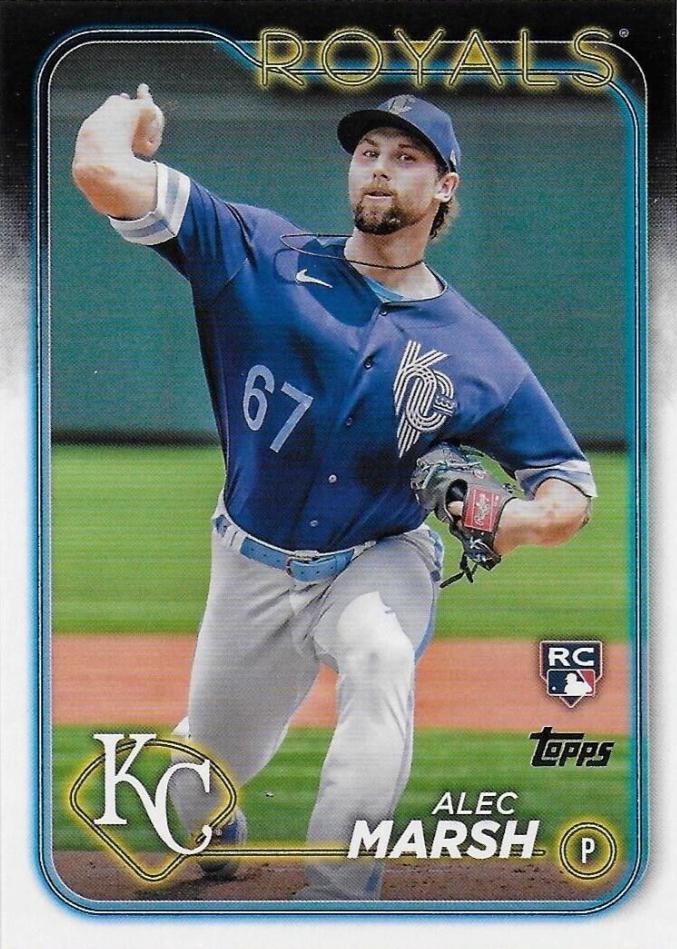 Alec Marsh #163 Baseball Cards 2024 Topps
