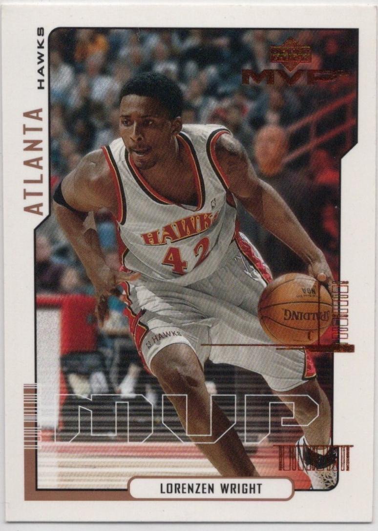 Lorenzen Wright #7 Basketball Cards 2000 Upper Deck MVP