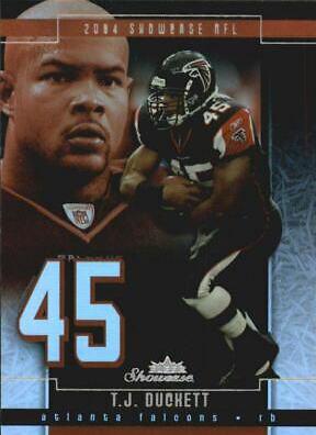 T.J. Duckett #12 Football Cards 2004 Fleer Showcase