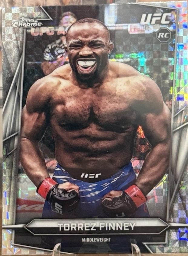 Torrez Finney [X-fractor] #166 Prices | 2026 Topps Chrome UFC