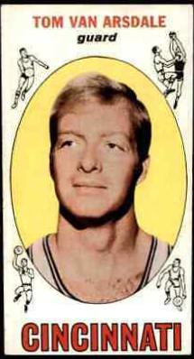 Tom Van Arsdale #79 Basketball Cards 1969 Topps