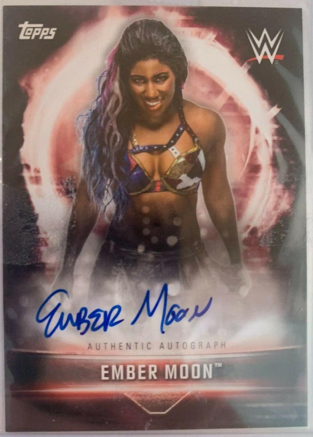 Ember Moon #A-EM Wrestling Cards 2018 Topps WWE NXT Autographs