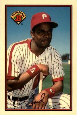 Curt Ford #408 Baseball Cards 1989 Bowman Tiffany