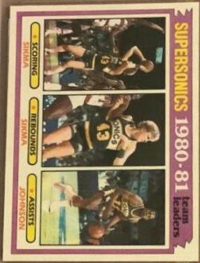 1981 Jack Sikma / Vinnie Johnson #64