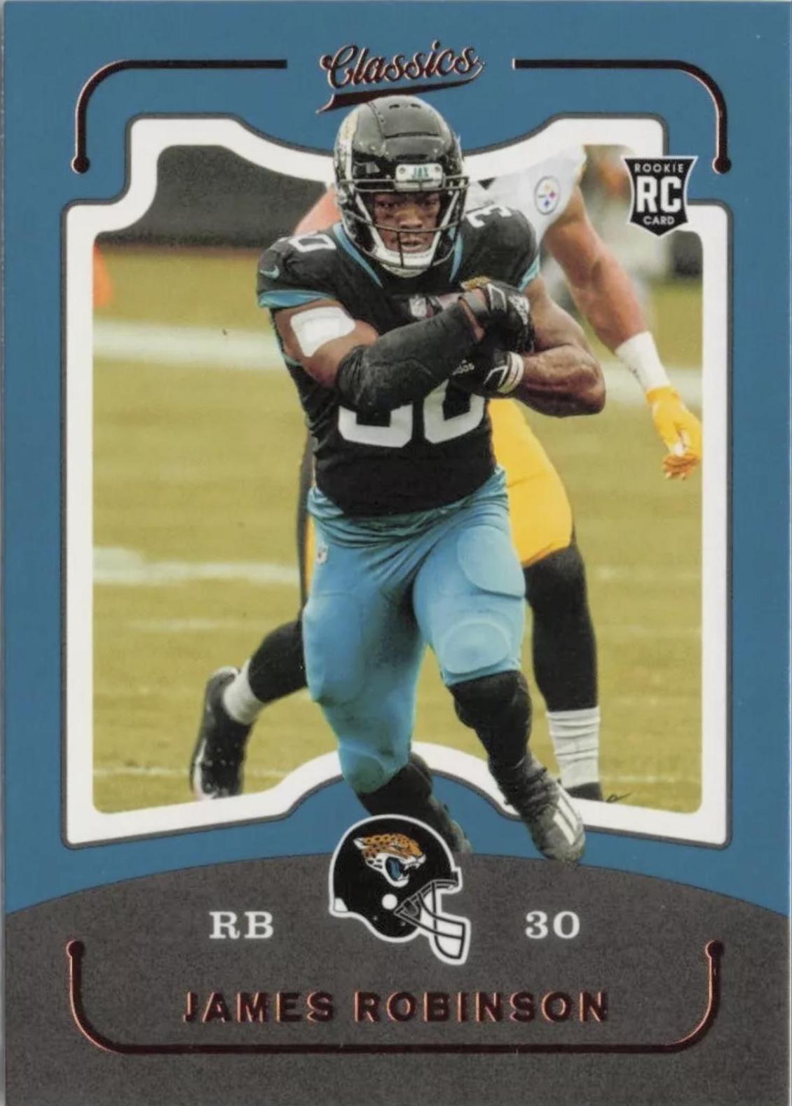 James Robinson #CL-30 Football Cards 2020 Panini Chronicles Classics