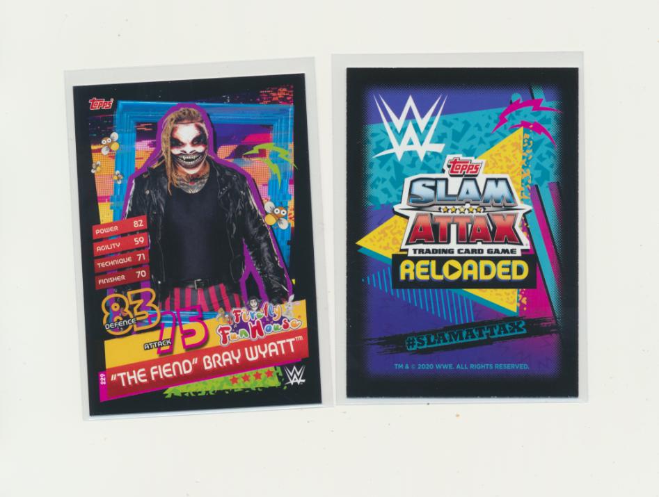 Bray Wyatt #229 Wrestling Cards 2020 Topps Slam Attax Reloaded WWE