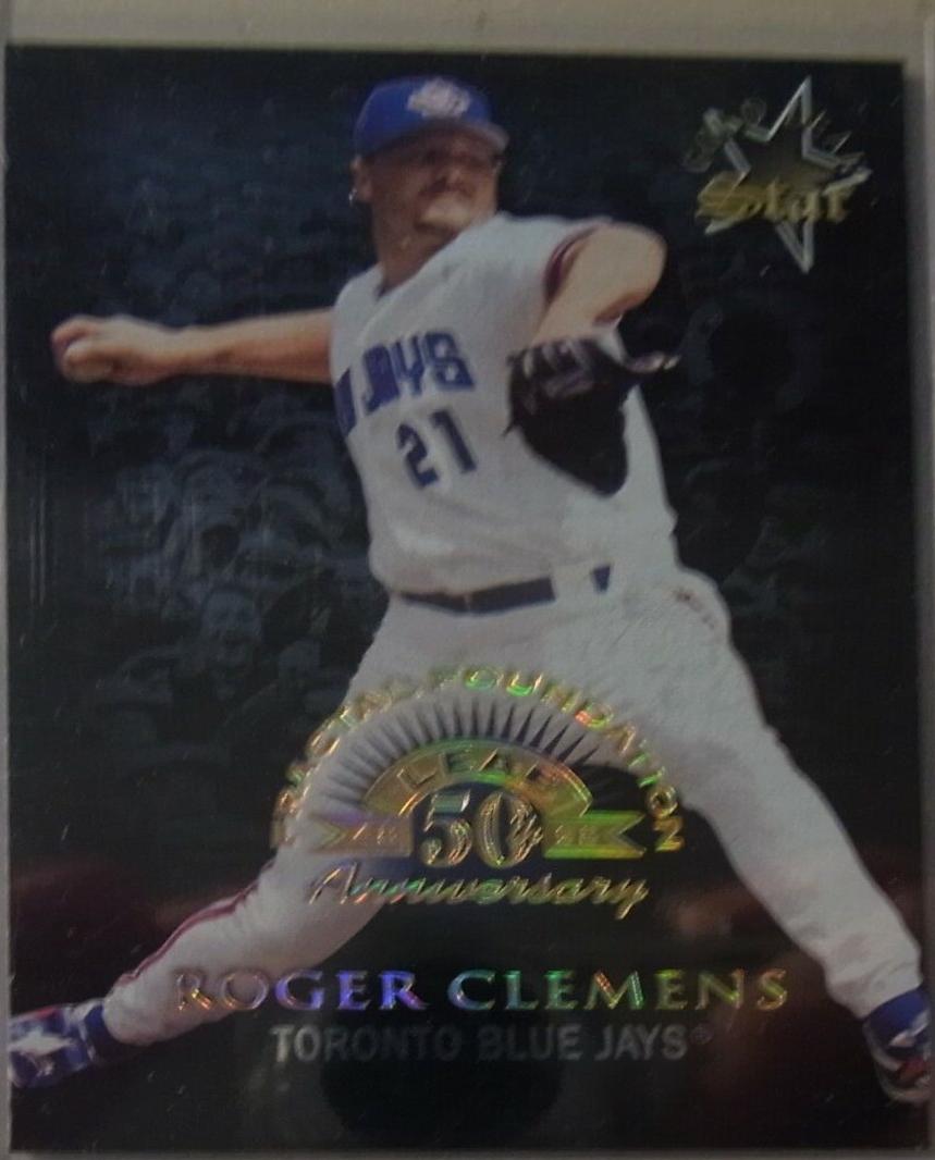 Roger Clemens #167 Baseball Cards 1998 Leaf Fractal Foundation