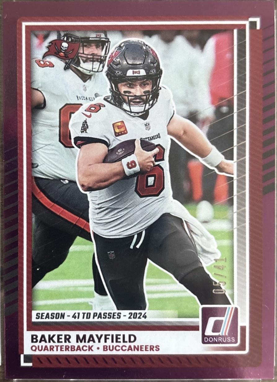 Baker Mayfield [Season Stat Line] #219