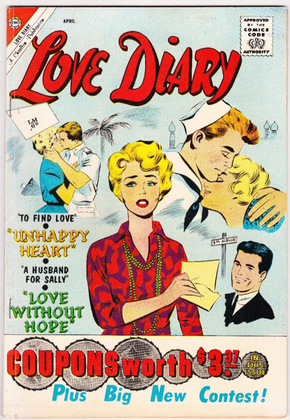 Love Diary #15 (1961) Comic Books Love Diary