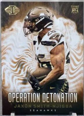 Jaxon Smith-Njigba #21 Football Cards 2023 Panini Illusions Operation Detonation
