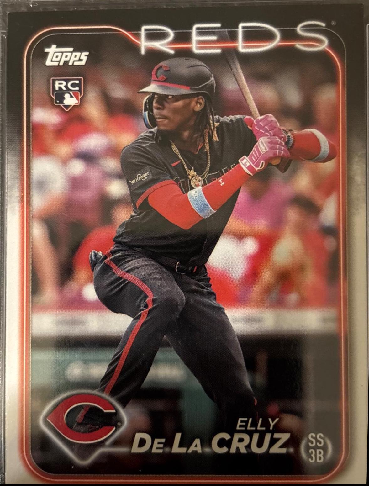 Elly De La Cruz #CIN-1 Baseball Cards 2024 Topps Team Set