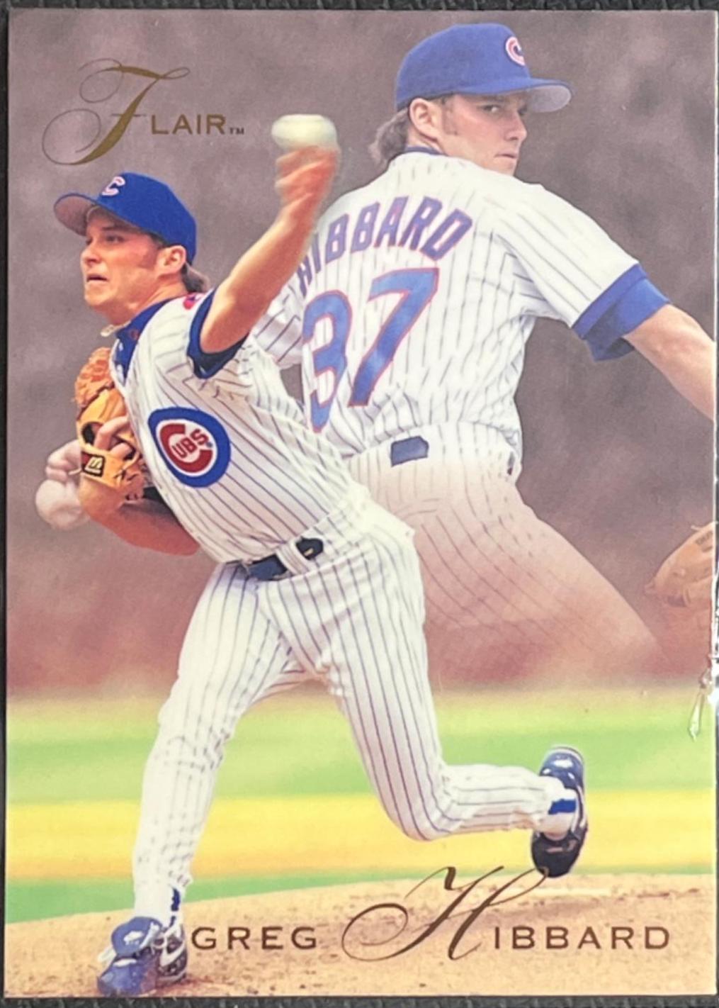 Greg Hibbard #15 Baseball Cards 1993 Flair