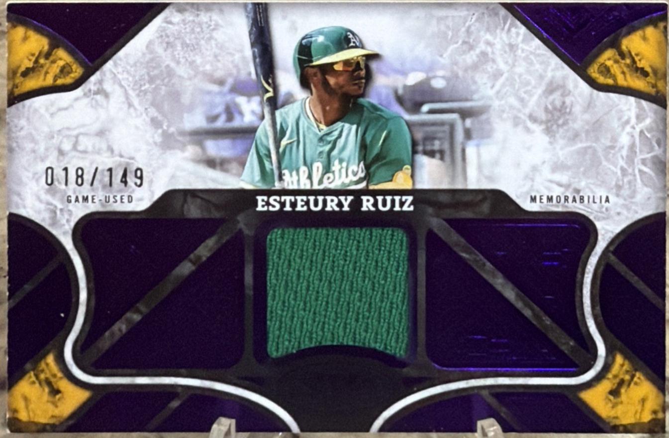 Esteury Ruiz [Purple Foil] #T1R-ER
